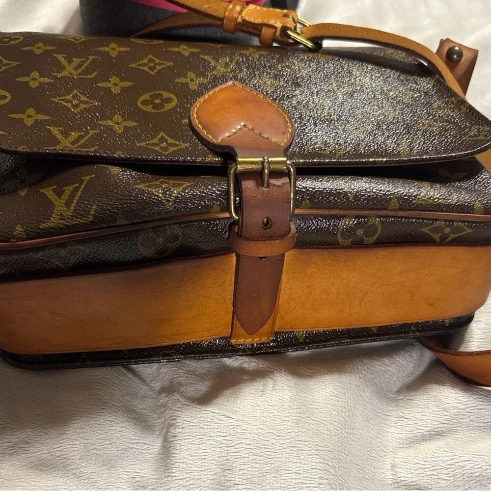Louis Vuitton Cartouchiere GM Shoulder Bag / COA